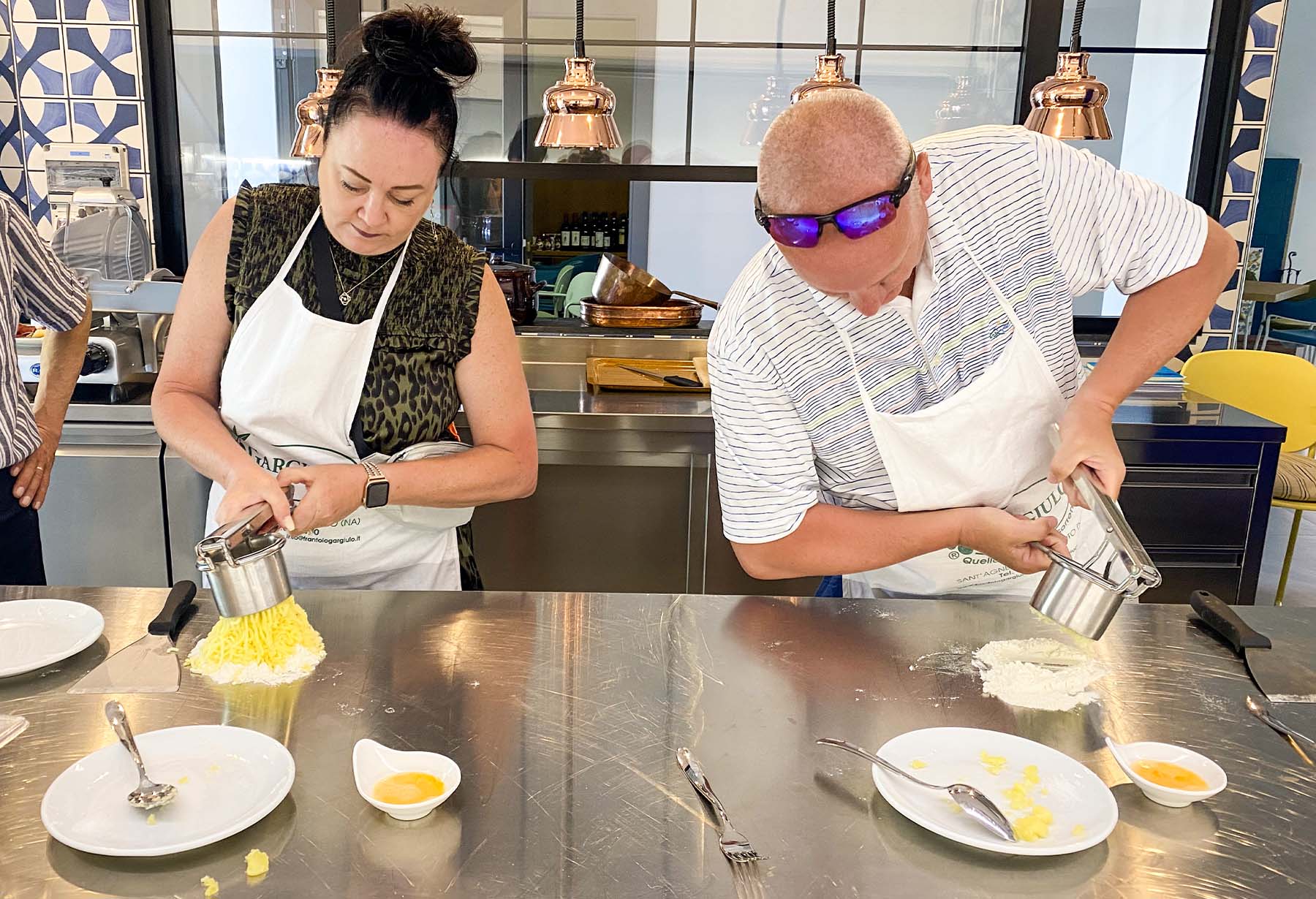 Scuola di cucina a Sorrento