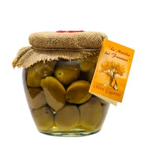 Giant olives - glass jar 580 gr