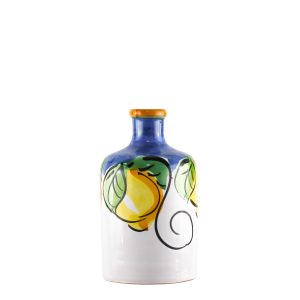 Orcio collezione limoni colore blu formato cilindro
