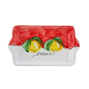 "Limoni" tray - hand painted ceramic