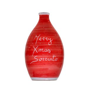 "Merry Xmas" red jar with extra virgin olive oil - classic size 500 ml